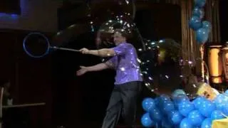 ШОУ МЫЛЬНЫХ ПУЗЫРЕЙ Екатеринбург 2009 год, BUBBLEMAN