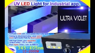 High Power 100/200/300/400………4000 Watt UV Led Light For Industrial Applications .