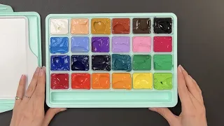 HIMI Jelly Gouache Unboxing and First Impressions! #longform