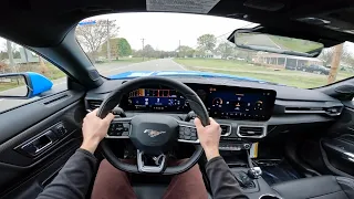 2024 Ford Mustang GT Premium | POV Walkaround and Test Drive ASMR