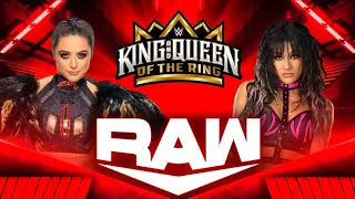 Dakota Kai vs. Lyra Valkyria – Queen of the Ring Quaterfinal Match: Raw