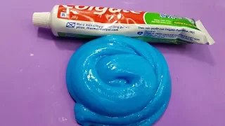 DIY Colgate Toothpaste Fluffy Slime!! No Shaving Cream, No Glue, No Borax! MUST WATCH!