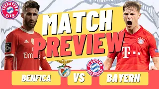 Benfica Vs Bayern Munich Preview - UEFA Champions League - Preview + Line up!