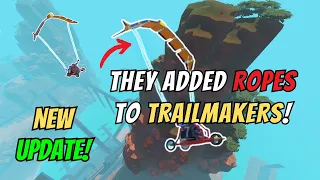 I Built a Realistic Paramotor Using The NEW Power Couplings! | Let's Play TrailMakers