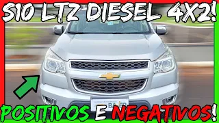 ✅S10 é PERFEITA!😎Pontos POSITIVOS👍e NEGATIVOS👎da S10 LTZ TURBO DIESEL 4X2 2014!😱