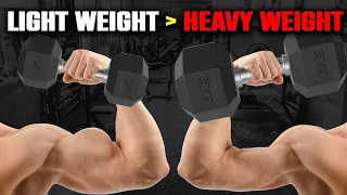 Science Behind Light Vs Heavy Weights For Muscle Growth