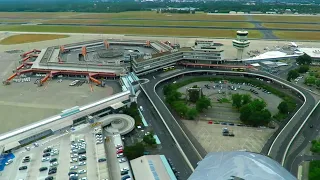 LOW Pass over Berlin Tegel Airport and 360° Turn Over the Terminals (funny ATC comment!) | 7.6.2020