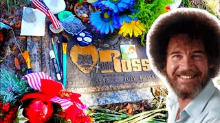 Grave of BOB ROSS TV Painter! How He Died & Scandal After