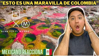 Mexicano Reacciona 🇲🇽 | el RÍO de 7 COLORES de COLOMBIA 😱😍🇨🇴 ( Parte #8 ) -Alan por el mundo| ❤️