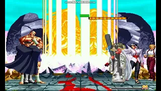 MUGEN BATTLES - M.Bison & Sagat vs. Mina Majikina & Chizuru Kagura