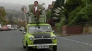 Mr Bean - Fahrt auf dem Autodach