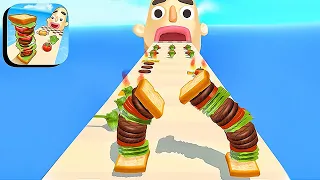 Sandwich Runner ​​Gameplay | All Levels 38-40