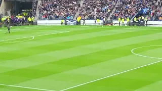 Tartan Army sings 'Why Does it Always Rain on Me' as stewards clear waterlogged pitch v Georgia