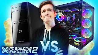 Le Pire VS Le Meilleurs PC de PC Building Simulator 2 "SEAITER"