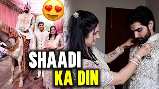 SHAADI KA DIN | MERE BHAI KI SHAADI HAI AAJ | Indian Wedding Vlogs | Indians in UK 🇬🇧
