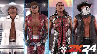 Shawn Michaels All Version Entrances in WWE 2K24 !!!