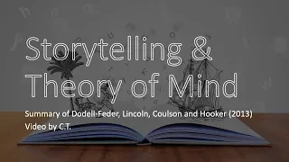 Storytelling & Theory of Mind