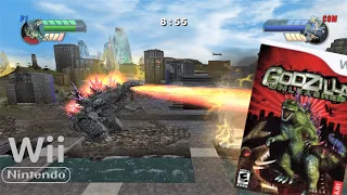 Godzilla : Unleashed (2007) Nintendo Wii Gameplay in HD (Dolphin)