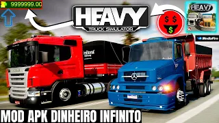 🔥 HEAVY TRUCK SIMULATOR MOD DINHEIRO INFINITO ATUALIZADO