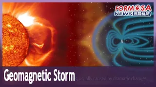 Geomagnetic storm could cause communications disruptions: CWA｜Taiwan News