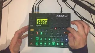 Day 95: dark techno jam. Digitakt #100days100jams