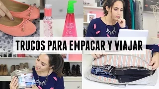 10 TIPS INCREÍBLES PARA EMPACAR + CÓMO VIAJAR BARATO | What The Chic