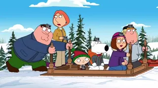 Family Guy Go Pro Sledding with All Points of View