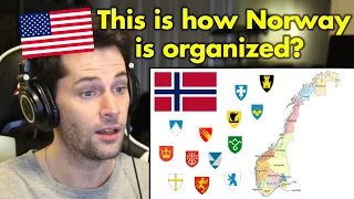 American Reacts to Norway's 15 Counties
