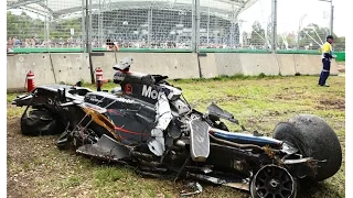 F1 2016 Crashes