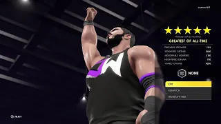 WWE 2K22 live Big Boi Cam vs Current Cam