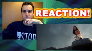 Moana Official Trailer REACTION