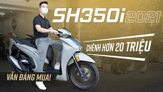 Soi chi tiết Honda SH 350i vừa về đại lý, đắt gấp đôi SH thường vì sao vẫn cháy hàng?