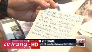 British Korean War veterans and 'The Forgotten War'