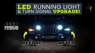 LED Running Light & Turn Signal UPGRADE for Jeeps! // Budget Build PT. 6