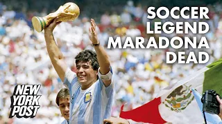 Soccer legend Diego Maradona dead at 60 | New York Post