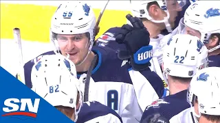 Jets’ Mark Scheifele Buries OT Winner With One-timer That Beats Robin Lehner