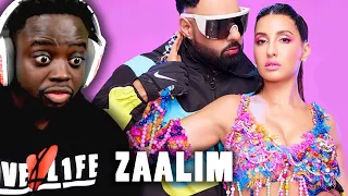 ZAALIM (Official Music Video): Badshah, Nora Fatehi | REACTION