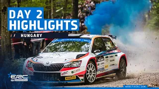 Day 2 Highlights | IV. ERC Rally Hungary 2023