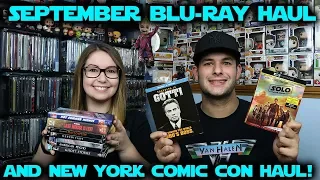 September 2018 Blu-ray Haul // New York Comic Con Haul!