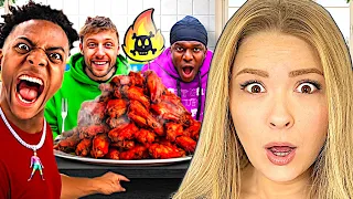 Americans React To YOUTUBERS CONTROL WHAT SIDEMEN EAT FOR 24 HRS