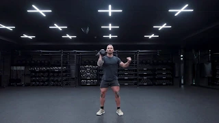 How To Unilateral Dumbbell Thruster