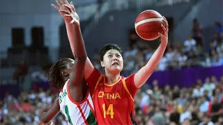 恭喜姚明，中国女篮又出一位猛将，怎么投都有，真是女篮新希望