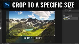 How to Crop an Image to a Specific Size in Photoshop