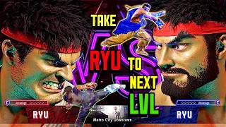 SF6 ~ Ryu PLUS HADOKEN SETUPS & High / Low MIXUPS -Take RYU to Next LVL 🔥[ Ryu SETUPS ] Ryu Guide💡