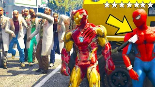 AVENGERS ARMY VS ZOMBIE ARMY FIGHT IN GTA 5