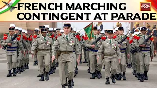 French Marching Contingent At Republic Day Parade  Members Exclusive With India Today