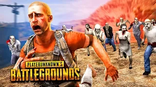 ОДИН ЧЕЛОВЕК ПРОТИВ 100 ЗОМБИ! ОСТАЛСЯ ОДИН ПРОТИВ ВСЕХ В PLAYERUNKNOWN'S BATTLEGROUNDS (PUBG)