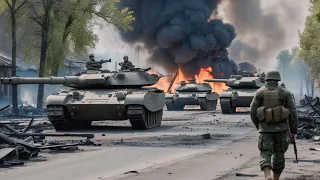 Russian T-90 tank crew destroys 200 of Germany's most famous Leropard 2A4 tanks in Donbass