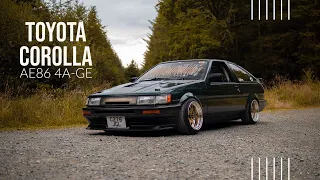 JDMGarageUK 1985 Toyota Corolla AE86 Levin 4AGE on AE111 Throttle Bodies - Stock Number: 424