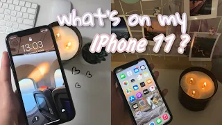 что в моём телефоне? whats on my IPhone? // 2021
